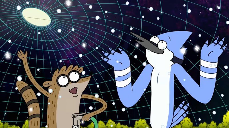 v.li.: Rigby, Mordecai – Bild: REGULAR SHOW and all related characters and elements are trademarks of and © Cartoon Network.