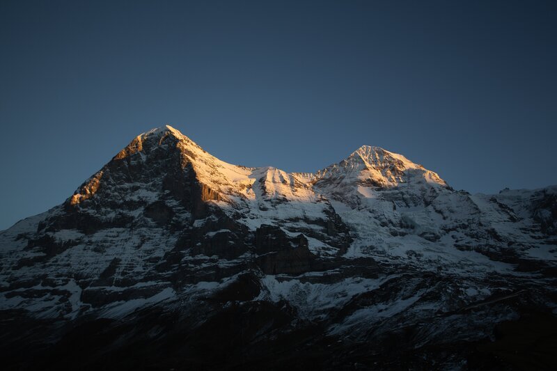 Die Eiger Nordwand während ServusTV’s Eiger Film in der Eiger Nordwand in Grindelwald, Bern, Schweiz – Bild: ServusTV /​ Timeline Production