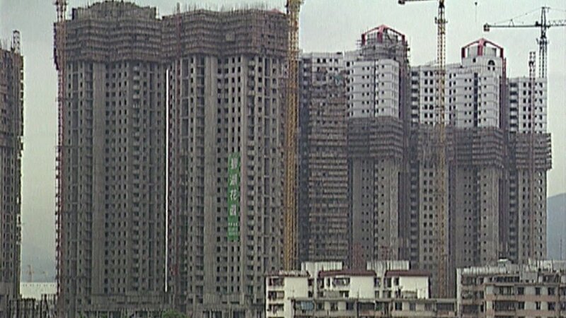 Massiver Bauboom in Shenzhen in den Neunzigerjahren. – Bild: BR, NDR /​ BR/​NDR