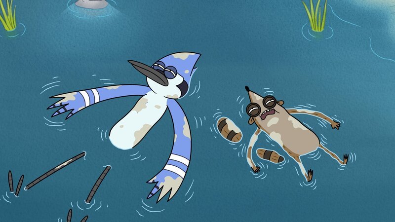 L-R: Mordecai and Rigby – Bild: HBO Max