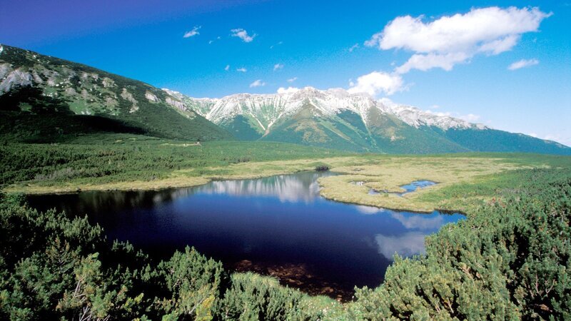 Universum: „Zauberberge“, „Die Wildnis der Hohen Tatra.“ Im Herzen Europas liegt eine wilde Gebirgslandschaft: die Hohe Tatra. Wie ein gut gehütetes Geheimnis ragt die Bergkette im Norden der Slowakei in den Himmel. Einige Teile liegen in Polen, ein Ausläufer in Tschechien. Die Natur der Hohen Tatra beobachten, heißt auf Zeitreise zu gehen, zurück in eine Welt, in der Pflüge von Pferden gezogen und Bäume mit Äxten und Handsägen gefällt werden, zurück in eine europäische Wildnis, die noch genug Platz für große Jäger hatte. Die Dokumentation stellt Natur und Tiere im Jahresverlauf vor. Eine Dokumentation von Harald Pokieser, Pavol Barabas und Tomas Hulik. – Bild: 3sat