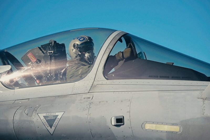 Screenshot aus dem Film: Kampfjet – Bild: SRF/​NZZ Format