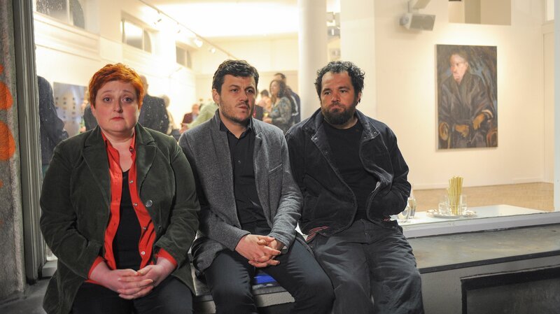 L-R: Magdalena (Veronika Polly), Jarek (Manuel Rubey), Woyteck (Daniel Wagner). – Bild: ORF