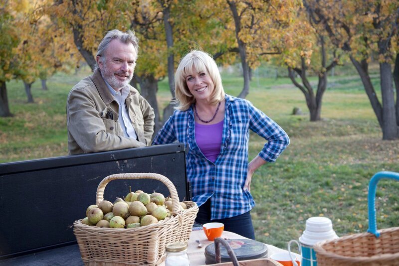Annabel Langbein und Sam Neill – Bild: RTL Living