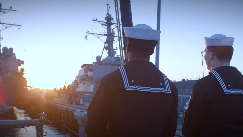 US-Marines während des Sonnenuntergangs – Bild: RTL
