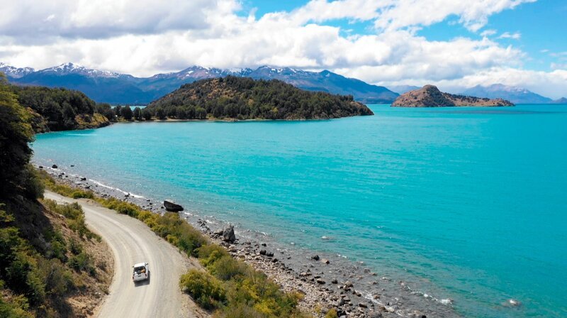 Die Carretera Austral am Lago General Carrera – Bild: SR/​Thomas Radler /​ ZDF