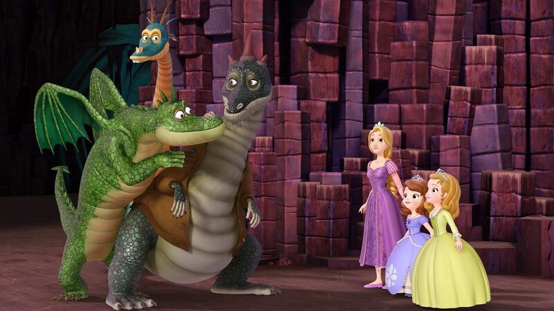 Nitelite, Flambeau, Everburn, Princesse Rapunzel, Princesse Sofia, Princesse Ambre – Bild: Disney Junior