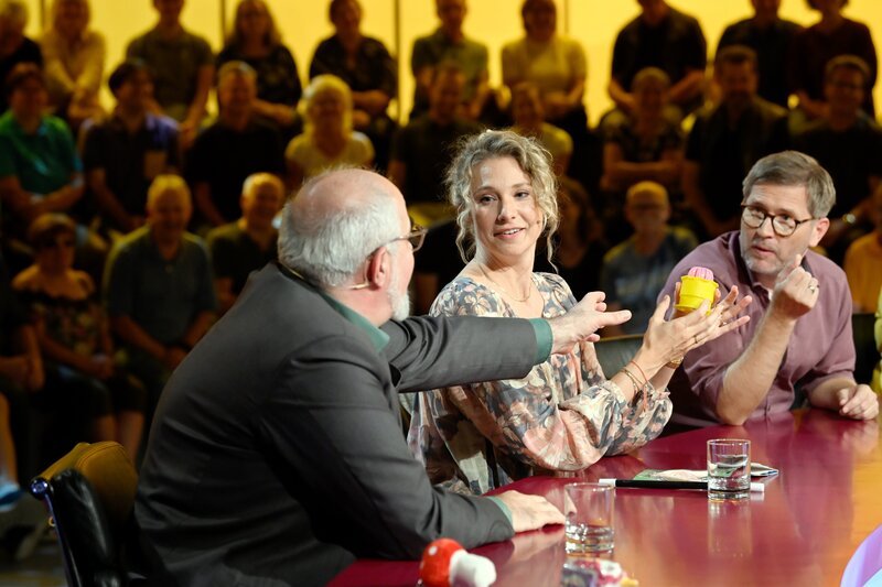 Michael Niavarani, Jennifer Frankl, Joachim Brandl. – Bild: ORF/​Thomas Jantzen
