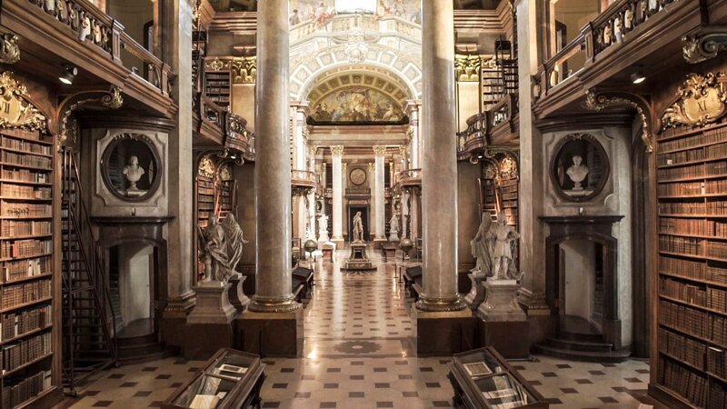 OENB Nationalbibliothek. – Bild: ServusTV