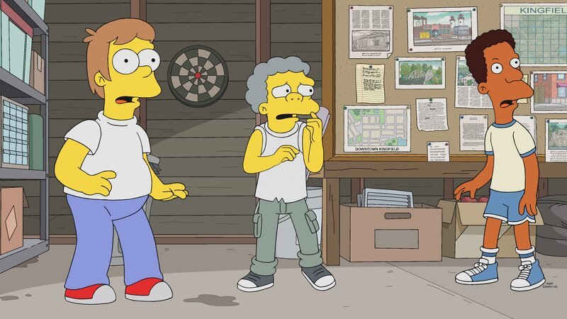 (v.l.n.r.) Homer; Moe; Carl – Bild: Twentieth Century Fox Film Corporation and its related entities. All rights reserved