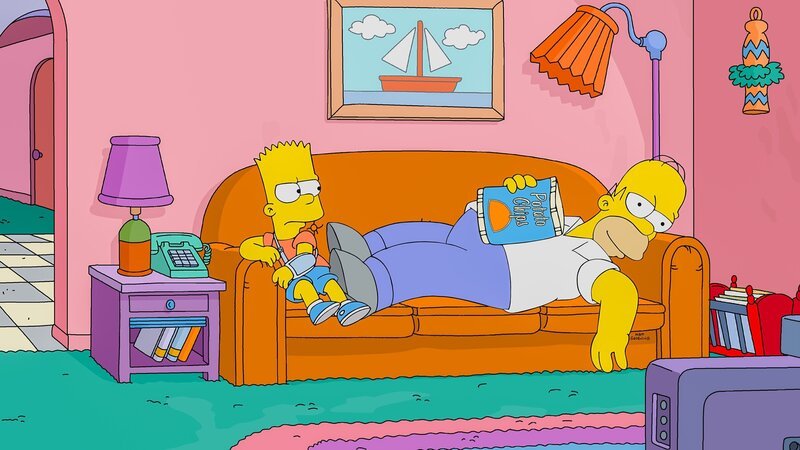 Bart und Homer – Bild: ORF