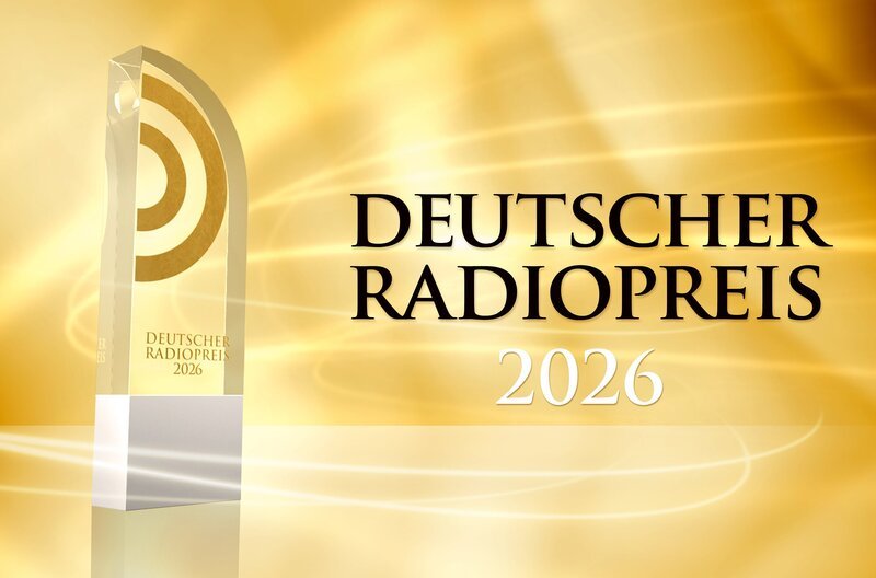 Das aktuelle Logo des Deutschen Radiopreises 2026 – Bild: NDR/​Deutscher Radiopreis