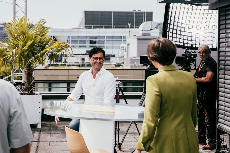 Luigi Pantisano, Diana Zimmermann – Bild: ZDF