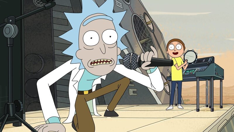Rick (l), Morty (r) – Bild: Turner /​ Harmonius Claptrap