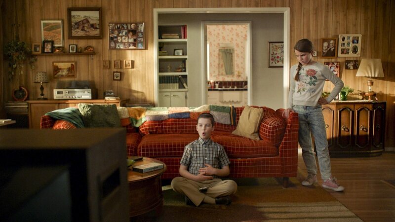 Sheldon (Iain Armitage, l.); Missy Cooper (Raegan Revord, r.) – Bild: Warner Bros. Entertainment Inc.