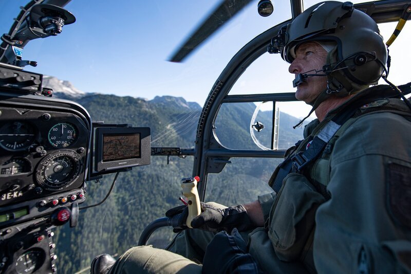 Innerhalb von Minuten kann in Österreich ein Rettungshubschrauber vor Ort sein. – Bild: ServusTV /​ Riedl TV /​ Andreas Kaboto