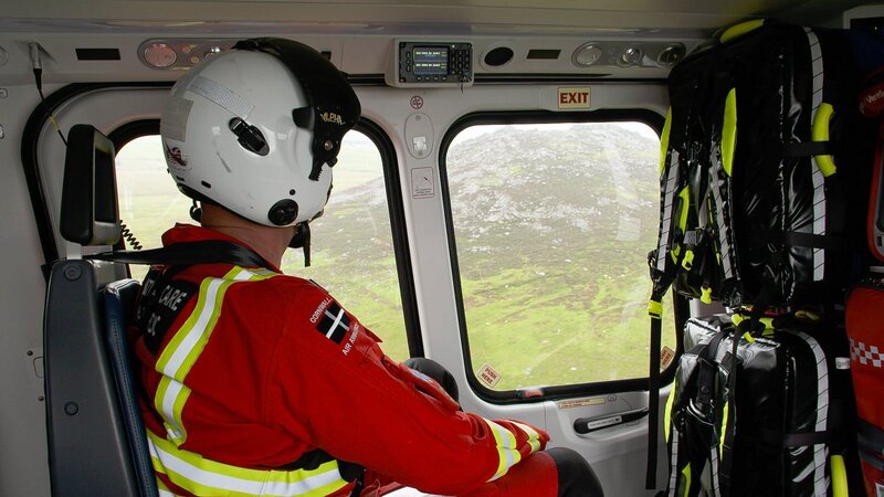 Aerial view from heli of Roughtor (Bodmin Moor). – Bild: Discovery Communications