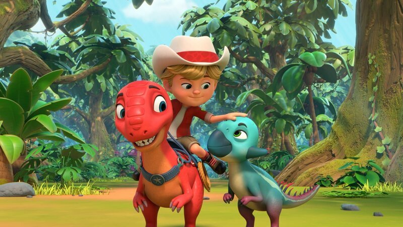 Blitz (l.), Jon (m.) – Bild: DINO RANCH IA PRODUCTIONS INC