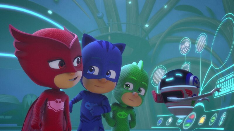 L-R: Owlette, Catboy, Gekko – Bild: Disney