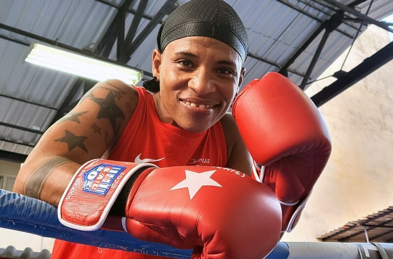 Über 60 Jahre durften Frauen wie Namibia Flores Rodriguez offiziell nicht in den Ring steigen – während Kubas Männer seit jeher Medaillengaranten im Boxen sind. – Bild: MedienKontor/​Joanna Michna /​ © MedienKontor/​Joanna Michna