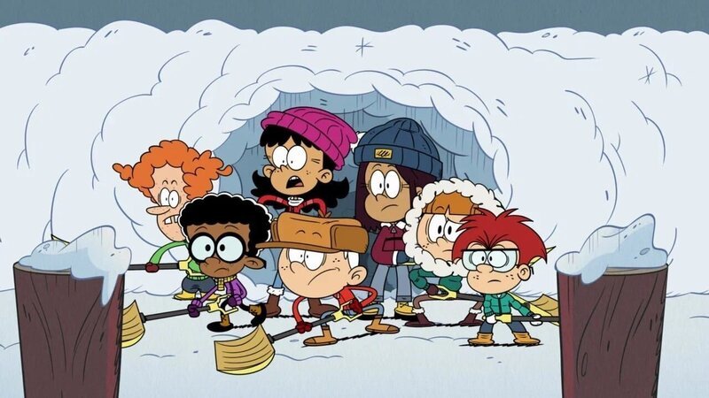 v.li.: Rusty, Clyde, Stella, Lincoln, Kara, Liam, Zach – Bild: The Movie Database