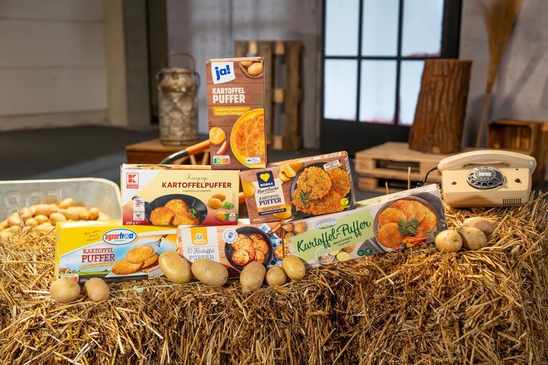 Der Klassiker aus dem Tiefkühlregal: Bei den Kartoffelpuffern trickst die Industrie mit einem besonderen Zusatzstoff. – Bild: ZDF und Konstantin Kieselbach