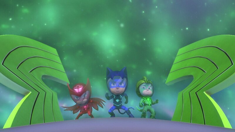 L-R: Owlette, Catboy, Gekko – Bild: Disney