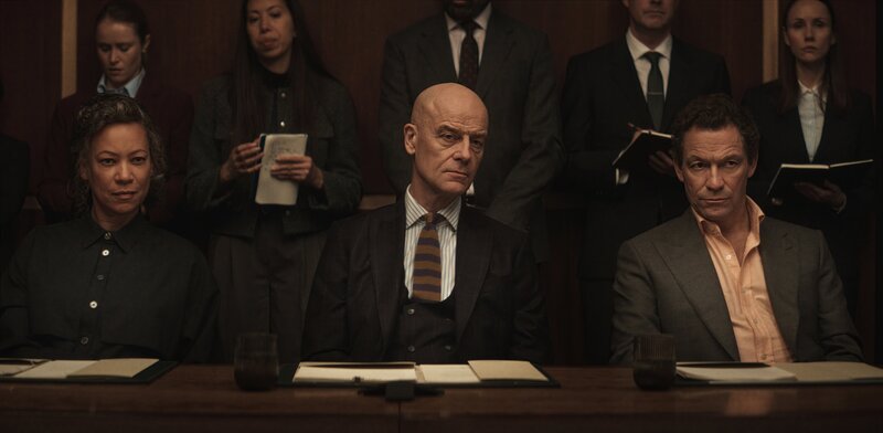 v.li.: Nina Sosanya, Pip Torrens, Morgan Henderson (Dominic West) – Bild: Sky /​ HBO /​ New Pictures
