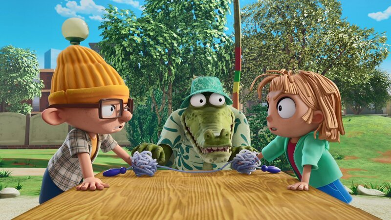 v.li.: Winston, Mr. Crocodile, Daisy – Bild: Paramount
