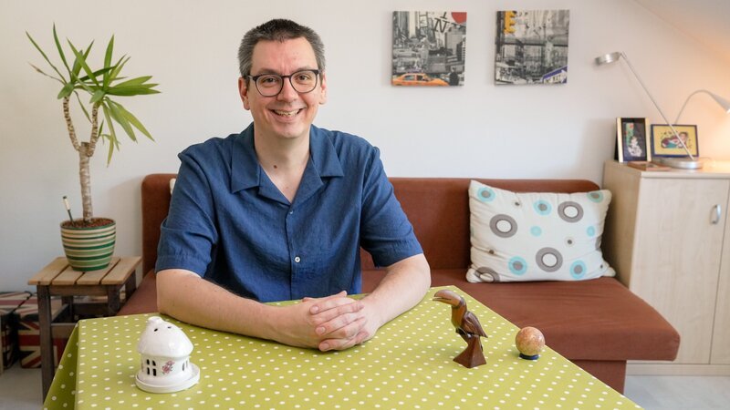 Thomas, 34, Croupier, Niederösterreich. – Bild: ORF/​Talk TV/​Gustl Gschwantner