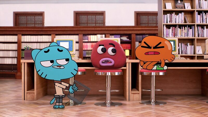 v.li.: Gumball, Clayton, Darwin – Bild: CARTOON NETWORK. A TIME WARNER COMPANY. ALL RIGHTS RESERVED.