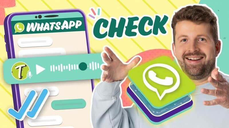 Tim checkt, was hinter WhatsApp steckt: Wie funktionieren Sticker, Sprachnachrichten, Kanäle und Meta AI – worauf sollte man achten? – Bild: KiKA