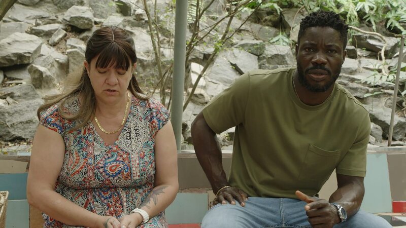 Lisa Rosenberger and Daneil Ugwu begin to confess Lisa’s secrets to uncle – Bild: TLC (DEUT)