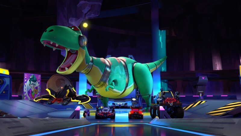 Batcave-T-Rex – Bild: Warner Bros. Entertainment Inc. All Rights Reserved.