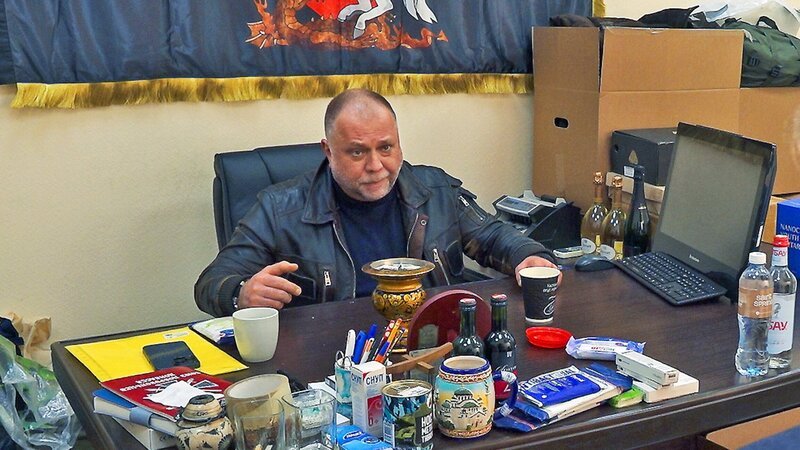 Alexander Borodaj, Parlamentarier und Gründer der «Union der Donbass-Freiwilligen» – Bild: SRG SSR