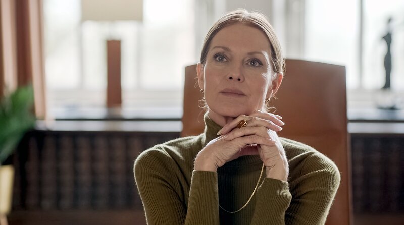 Staatsanwältin Barbara Geldermann (Esther Schweins) macht sich Sorgen um ihren Lebenspartner Markus Gellert. Ist der Anwalt dieses Mal zu weit gegangen? – Bild: ARD/​Georges Pauly