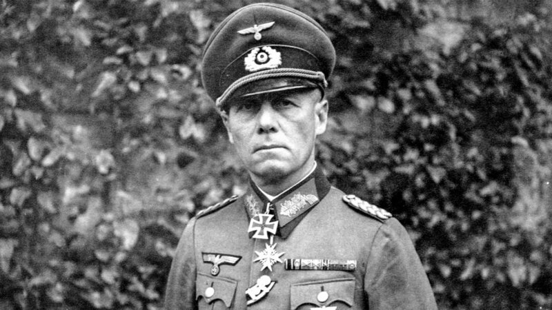 Erwin Rommel, ein deutscher Generalfeldmarschall im Zweiten Weltkrieg. – Bild: uklibscre /​ THE HISTORY CHANNEL /​ A+E Networks