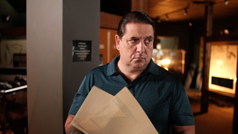 Behind the scenes with Steve DiSchiavi as he prepares for an interview in New Philadelphia, Ohio as seen on Travel Channel’s The Dead Files – Bild: TLC (DEUT) /​ TOTH