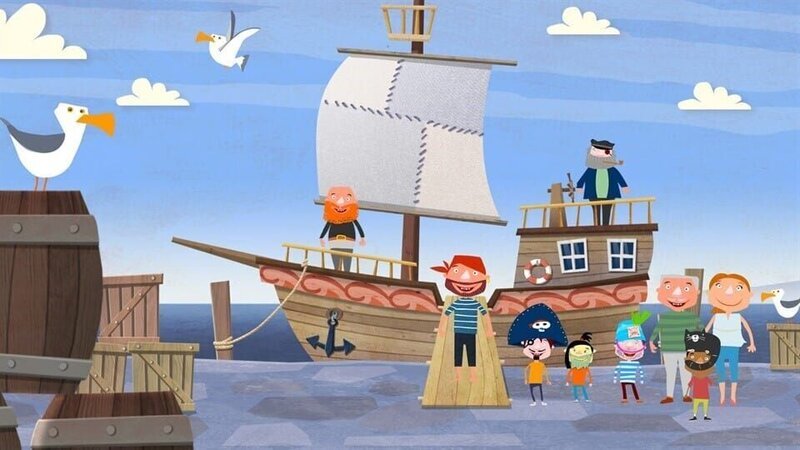 Al die willen te Kaap’ren varen – Holland – Bild: Kinderkanal