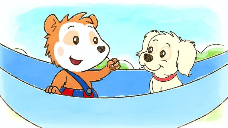 Bobo freundet sich mit Hund Pucki an. – Bild: WDR/​JEP ANIMATION
