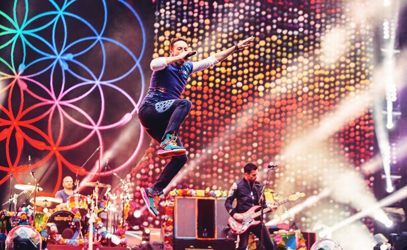 Coldplay während des Konzerts in São Paulo – Bild: Special Treats /​ ZDF