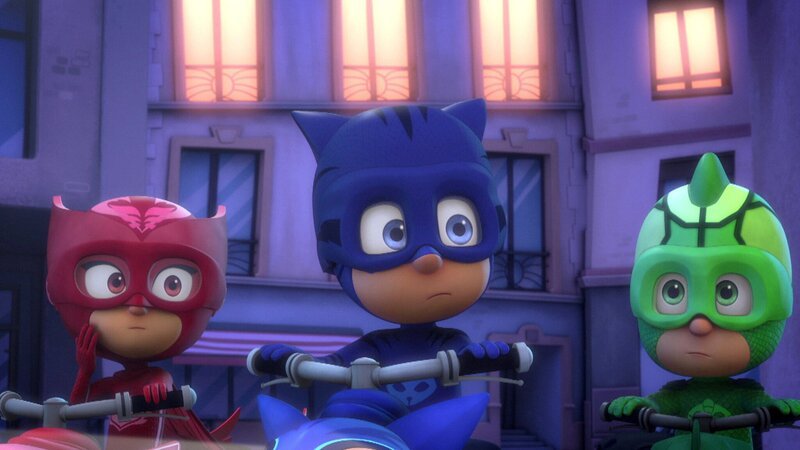 L-R: Owlette, Catboy, Gekko – Bild: Disney