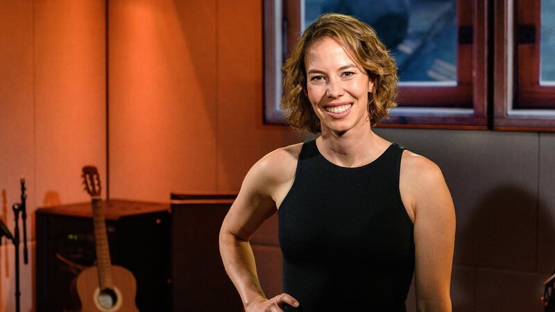 Michelle Gisin – Bild: SRG SSR/​Lukas Blatter