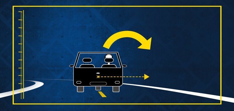 A reliant robin tips easily as the center of mass is close to the edge of the triangular wheelbase. (photo credit: National Geographic Channels/​IWC) – Bild: The National Geographic Channel