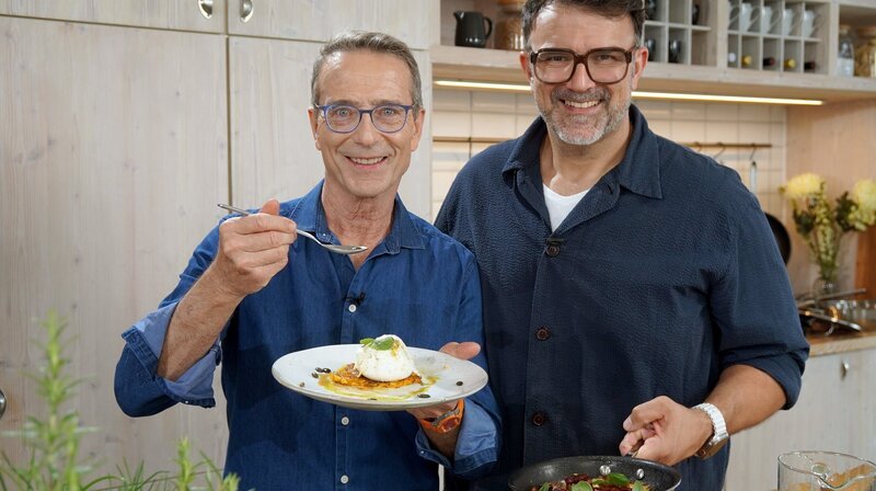 Dr. Matthias Riedl und Tarik Rose. – Bild: NDR/​Florian Kruck