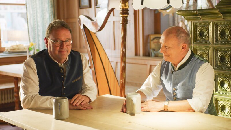Georg Ried (links) im Gespräch mit Michael Harles. – Bild: BR/​Inmotion AG