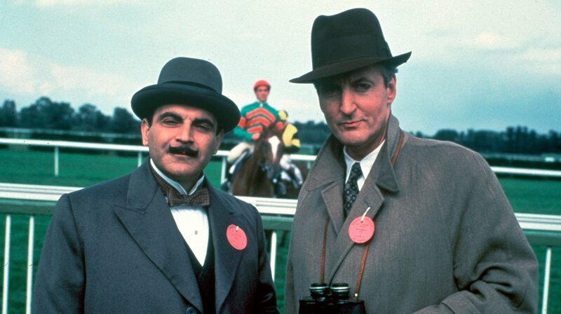 Poirot (David Suchet, l) und Captain Hastings (Hugh Fraser) – Bild: WDR/​ITV plc (Granada International)