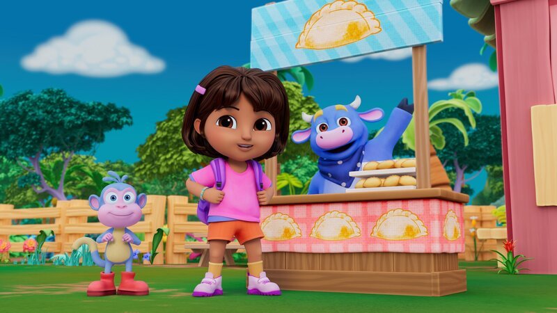 v.li.: Boots, Dora, Benny – Bild: Paramount