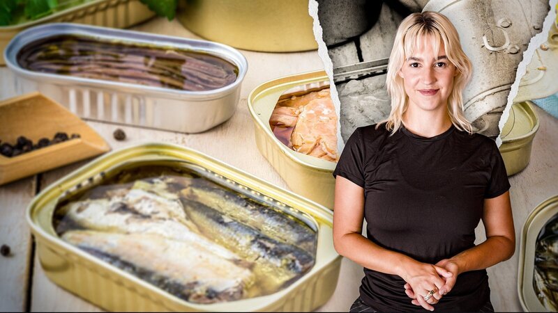 Dosenfisch wird gerade zum Trend. Aber wie nachhaltig ist der Fisch aus der Dose? Im Bild: Umweltreporterin Victoria Reichelt – Bild: ZDF