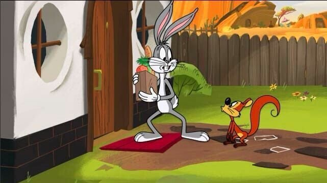 l-r: Bugs Bunny, Squeaks the Squirrel – Bild: WARNER BROS. ENTERTAINMENT INC.